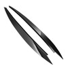 Auto Headlight Trim Lamp Eyebrow Headlight Cover Trim Decoration for Volkswagen VW Golf 7 MK7 GTI Accessories
