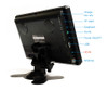 D768 7 Inch DVB T2 ATSC TDT Digital And Analog Mini Small Car TV