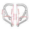 2023 New F900XR F900R Motorcycle Accessories Engine Guard Crash Tank Bar Bumper Fairing Frame Protector For BMW F900 R 2020-2022