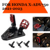 2023 X-ADV Motorcycle CNC Rear Pedal Foot Stand Folding Footrests Passenger FootPegs For HONDA XADV 750 XADV750 2021 2022 2023