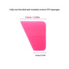 Vinyl Wrap Tool Car PPF Squeegee Anti Scratch Rubber Scraper Soft TPU Squeegee Window Tint Tools for Water Wiper Glass Cleaning