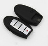 With Side Groove Smart Remote Key Shell 4 Buttons For Nissan Teana Duke Trail 4B Car Key Case Blanks With Key Blade