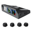 TPMS Solar Power Car Tire Pressure Monitoring System Auto Security Alarm Tyre Pressure Sensors Temperature Warning
