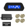 Hippcron Car Parking Sensor With Auto Parktronic Reverse LED Monitor 4 Sensors Radar Detector System Backlight Display
