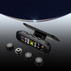 Solar TPMS Tire Pressure Monitoring System Temperature Warning Car Tyre Pressure Tester 4 Sensors Diagnostic Tools Cartronics