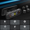 Solar TPMS Tire Pressure Monitoring System Temperature Warning Car Tyre Pressure Tester 4 Sensors Diagnostic Tools Cartronics
