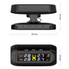 Solar TPMS Tire Pressure Monitoring System Temperature Warning Car Tyre Pressure Tester 4 Sensors Diagnostic Tools Cartronics