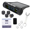 Solar TPMS Tire Pressure Monitoring System Temperature Warning Car Tyre Pressure Tester 4 Sensors Diagnostic Tools Cartronics