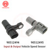 New Input & Output Vehicle Speed Sensor For Opel / Vauxhall Astra H G Corsa B C D Vectra B Zafira A Tigra OEM 90512494,90512495