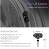 Roadonline Smart Car TPMS Tyre Monitoring System Digital TMPS Screen Display USB Auto Security Alarm Tire Pressure Sensor