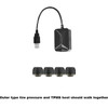 Roadonline Smart Car TPMS Tyre Monitoring System Digital TMPS Screen Display USB Auto Security Alarm Tire Pressure Sensor