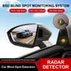 Car Blind Spot Detection BSD Warning Light Blind Spot Monitor System Parking Sensor Kit Ultrasonic Sensor Radar Warning Monitor