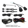 Car Blind Spot Detection BSD Warning Light Blind Spot Monitor System Parking Sensor Kit Ultrasonic Sensor Radar Warning Monitor