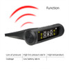 4 Sensors Car TPMS Tyre Pressure Monitoring System Solar Powered Digital LCD Display Auto Security Alarm Tester Automotive Test