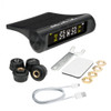 4 Sensors Car TPMS Tyre Pressure Monitoring System Solar Powered Digital LCD Display Auto Security Alarm Tester Automotive Test