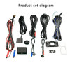 Universal Car BSD BSM BSA Blind Spot Radar Detection System 24GHz Microwave Sensor Change Lane Driving Assistance with GPS