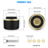 Professional Car TPMS Tire Pressure Monitoring System Bluetooth-compatible Mobile Phone Display Tire Pressure Monitor