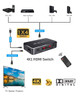 Hdmi Splitter 4k Remote Control | Switcher Hdmi Remote Control - Hdmi