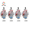 Universal Carburetor For PWK 28 30 32 34 mm 2T 4T For Keihin Mikuni Carburador With Power Jet For Yamaha Suzuki Honda 75cc-250cc