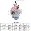Universal Carburetor For PWK 28 30 32 34 mm 2T 4T For Keihin Mikuni Carburador With Power Jet For Yamaha Suzuki Honda 75cc-250cc