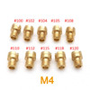 Pack of 10 Pieces 4mm 5mm Main Jet M4 M5 for GY6 50cc 139QMB PZ19 Keihin OKO KOSO PWK Mikuni Keihin Carburetor