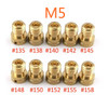 Pack of 10 Pieces 4mm 5mm Main Jet M4 M5 for GY6 50cc 139QMB PZ19 Keihin OKO KOSO PWK Mikuni Keihin Carburetor