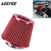 76MM 3 Inch High Flow Cold Air Intake Filter Universal Induction Kit Car Accessories Vehicles Air Filters Sport Power Mesh Cone