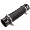 New 1Pcs 76MM Car Cold Air Turbo Intake Inlet Pipe Adjustable Flexible Duct Tube Hose Cold Feed Duct Pipe