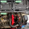 Cold Air Intake Kit Pipe for VW Golf GTI MK7 EA211 1.2 1.4 Engine Passat Jetta Audi A3 Seat Leon Skoda with High Flow Air Filter