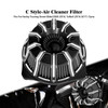 Motorcycle Air Filter System Gray Element CNC Air Cleaner Intake Kit For Harley Sportster XL Softail Dyna Touring Electra Glide