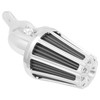 Motorcycle CNC Air Filter Intake Cleaner System Chrome For Harley Dyna Touring Softail Breakout Street Road Glide Fatboy Limited Motorcycle CNC Air Filter Intake Cleaner System Chrome For Harley Dyna Touring Softail Breakout Street Road Glide Fatboy Limited