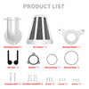 Motorcycle CNC Air Filter Intake Cleaner System Chrome For Harley Dyna Touring Softail Breakout Street Road Glide Fatboy Limited Motorcycle CNC Air Filter Intake Cleaner System Chrome For Harley Dyna Touring Softail Breakout Street Road Glide Fatboy Limited