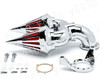 Chrome Motorcycle Spike Intake Air Cleaner Kits For Fit Touring Custom Applications