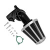 Motorcycle Air Cleaner Intake Filter Chrome For Harley Softail Slim FLSL 107 2018-2021 Touring Street Glide Road King 2017-2021