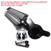 Motorcycle Air Cleaner Filter System Intake Kit Black For Harley Softail Breakout Dyna Fat Bob FXDF Touring Street Road Glide FL