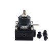 LIZHI RACING - AN8 high pressure fuel regulator w/ boost - 8AN 8/8/6 EFI Fuel Pressure Regulator with gauge LZ7855