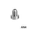 1PCS AN6 AN8 AN10 AN12 AN16 AN20 Male Billet Stainless Steel Straight Male Weld Fitting Adapter Weld Bung Nitrous Hose Fitting