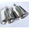 Newest Style Stainless Steel UniversalExhaust System End Pipe+Car Exhaust Tip 1 Piece
