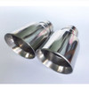 Newest Style Stainless Steel UniversalExhaust System End Pipe+Car Exhaust Tip 1 Piece