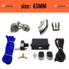 EPLUS Car Exhaust Pipe Control Valve Sets Vacuum Controller Device Remote Kit Controller Switch Universal 51 63 76MM