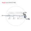 HMD Stainless Steel Exhaust System Performance Catback is Suitable for Mazda 3 Axela Car Valve Muffler