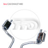 HMD Stainless Steel Exhaust System Performance Catback is Suitable for Mercedes Benz E260 Car Muffler