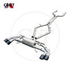 CBNT for Alfa Romeo Giulia Quadrifoglio 2.9T 2015-2019 Catback with Valve Muffler High Quality SS304 Valved Exhaust Pipe System