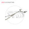 HMD Stainless Steel Exhaust System Performance Catback for LEXUS IS250 Auto Electronic Valve Muffler