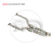 HMD Stainless Steel Exhaust System Performance Catback for LEXUS IS250 Auto Electronic Valve Muffler