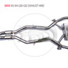 HMD Stainless Steel Exhaust System Performance Catback is Suitable for BMW M3 M4 G80 G82 Car Muffler