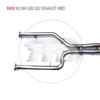 HMD Stainless Steel Exhaust System Performance Catback is Suitable for BMW M3 M4 G80 G82 Car Muffler