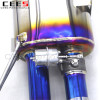 CEES Catback Exhaust For BMW M3 E90/E92/E93 4.0L 2007-2013 Titanium Mid pipe with catalyst Muffler Escape Car Exhaust System