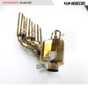 HEO For Augusta Brutale/B800 D800 Titanium Motorcycle Exhaust System Header Collector Front Pipe catback