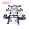 HMD Titanium Exhaust System Performance Catback for Chevrolet Corvette C8 Muffler With Valve